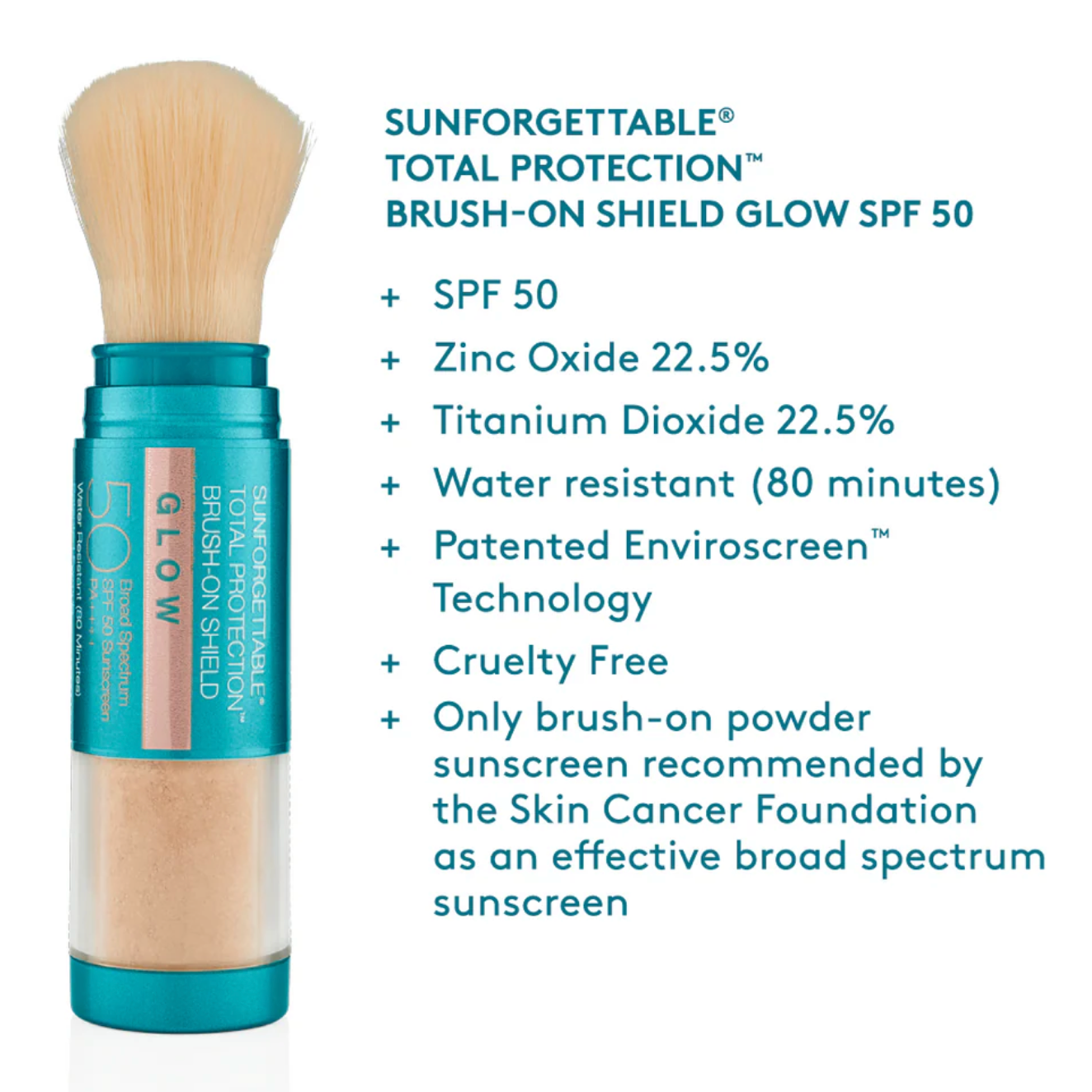 Sunforgettable® Total Protection® Brush-On Shield Glow SPF 50