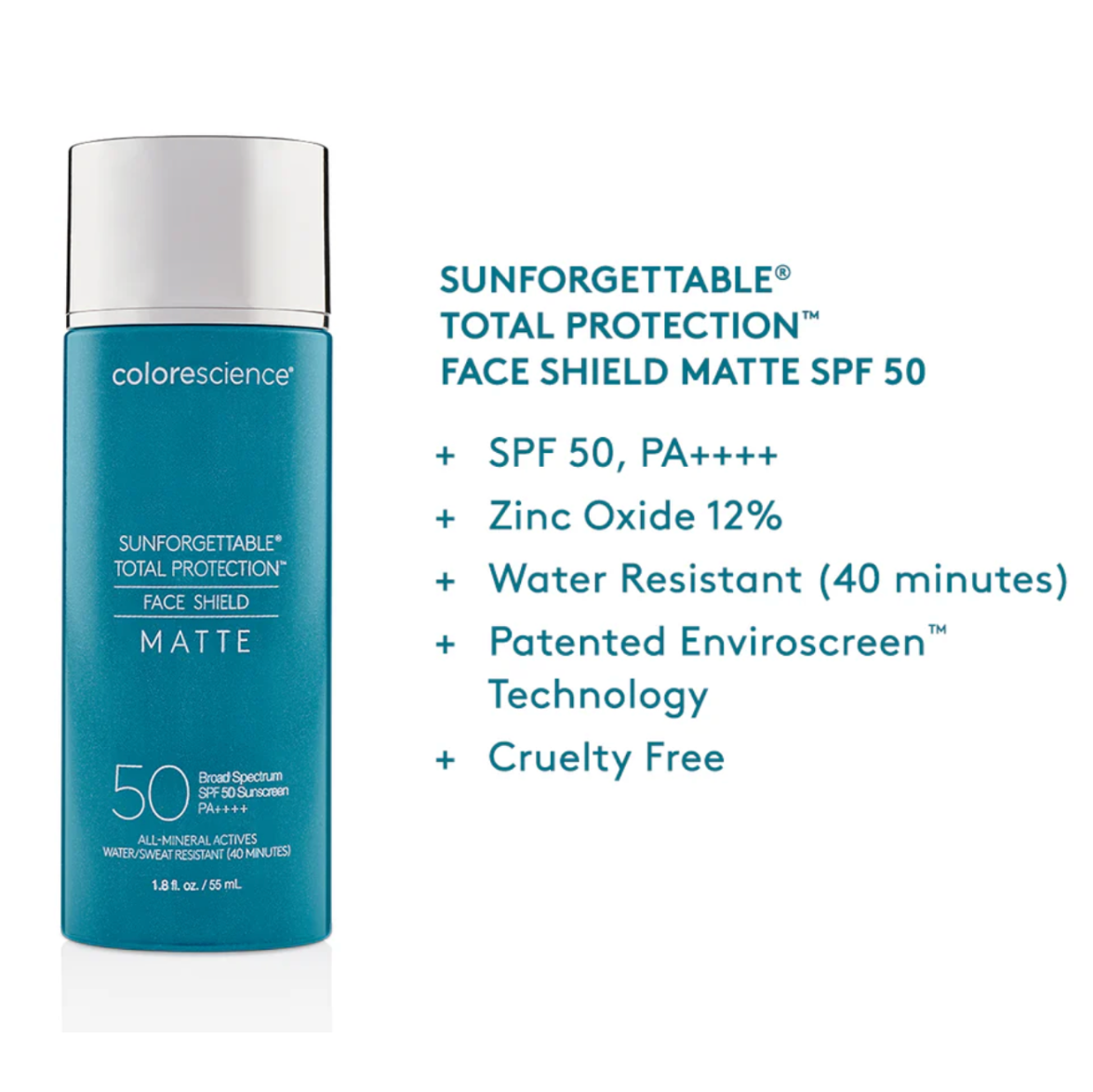Sunforgettable® Total Protection® Face Shield Matte SPF 50