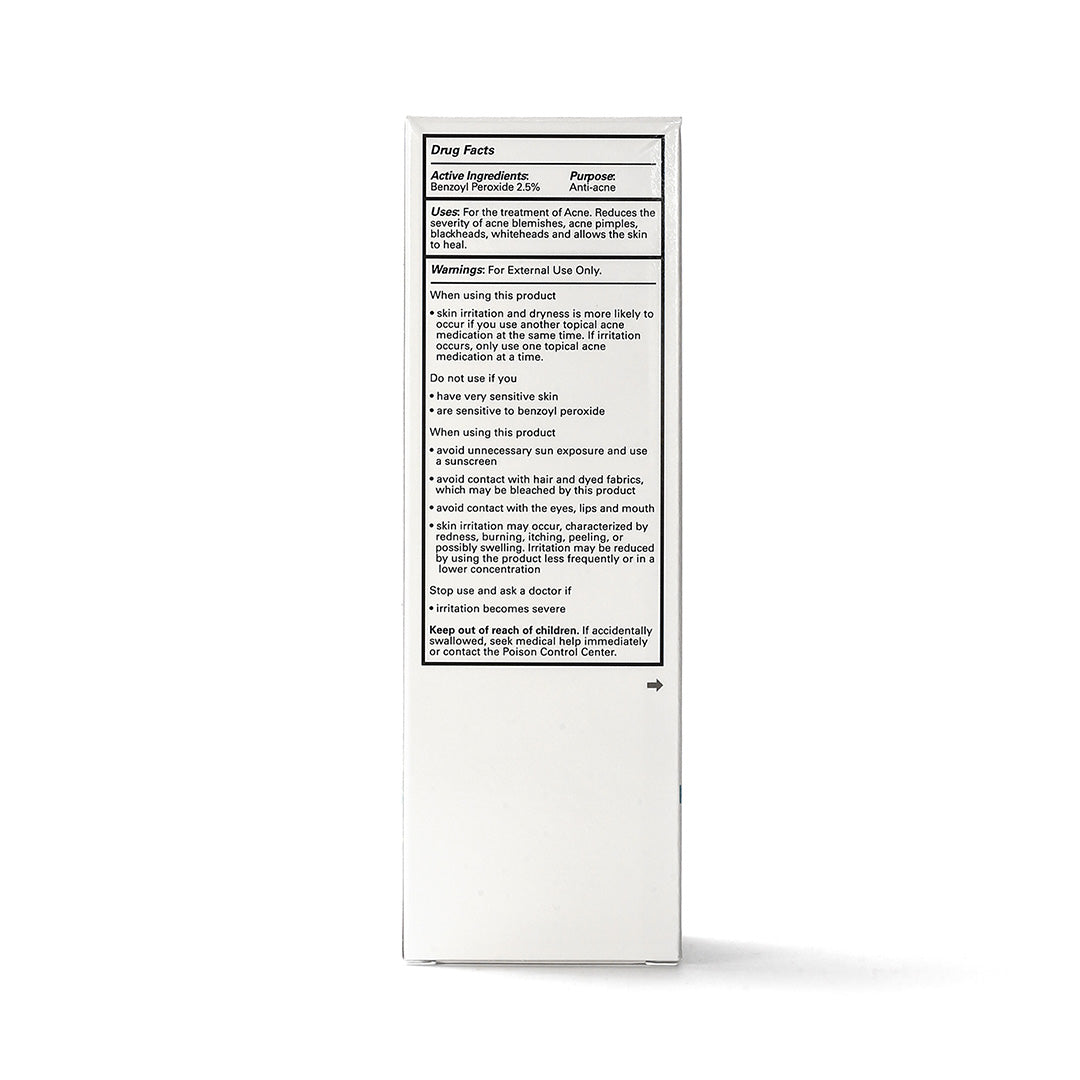 Benzoyl Peroxide 2.5% Acne Treatment Wash