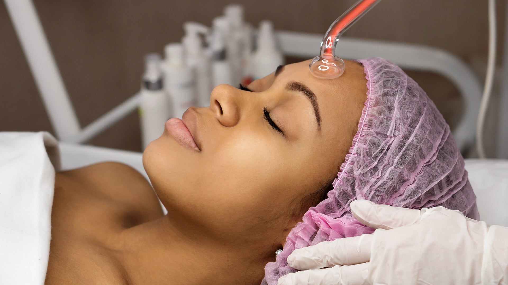 High frequency facial