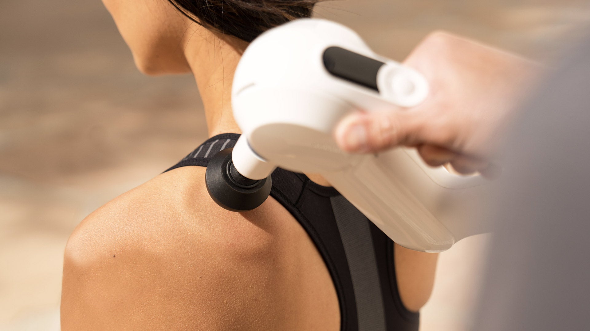 Percussive therapy treatment